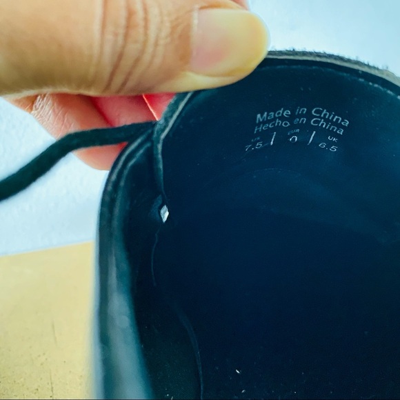 Aldo Black Dress Shoes size 7.5 GUC main image 7